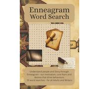 Enneagram Word Search for writers: Word searches with easy to read print on Enneagrams and Story writing, personal and emotional development. ... filler personal gift 6 x 9 inches, 110 pages