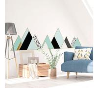 ENNEDI Giant Scandinavian Mountains Wall Sticker 95 x 135 cm