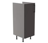 Ennis Matt Graphite Contemporary Freestanding Fitted Bathroom Base Unit (W)300mm (H)820mm