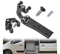 ENNJING 3PCS Left Side Sliding Door Roller Guide Hinge Top Middle Bottom,Compatible with Opel Movano B Mk2 for Renault Master Mk3 for Nissan NV400 Van 777946809R 745963412R 745970687R 777653050R