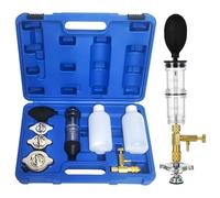ENNJING 9 PCS Head Gasket Tester Kit,Combustion Leak Tester Kit,CO2 Leak Detector with Box,Engine Block LeaksTestor, for Cars Trucks Road Tractors Excavators