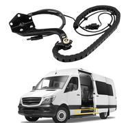 ENNJING Sliding Door Cable Left Side Track Sliding Door Cable Lower Bottom Roller Track Bottom Compatible with Mercedes Sprinter VW Crafter A9068203369 9068203369 9068200169, 2006-on