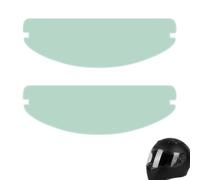 ENNJING Universal Visor Insert Anti Fog Film 2 Pack, Pinlock Pin Lock Motorcycle Helmet Visor Insert, HD Clear Anti Glare Waterproof Shield, Full Face Open Face Helmet Accessories