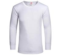 ENNOWAY® Mens Thermal Underwear Vests Warm Comfortable Base Layer Men Underlayer Long Sleeve Tops Easy Everyday Wear Men Vests (UK, Alpha, S, Regular, Regular, White)