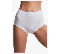 ENNOWAY® Women’s Full Cotton Rich Briefs Knickers Ladies Soft Stretchy Comfortable Breathable Everyday Use Womens Cotton Stretch Underwear Pack of 3 (UK, Numeric, 14, 16, Regular, Regular, White)