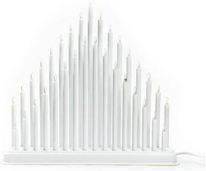 Enns Candle Bridge | 33 Warm White Festive LED Candle Lights | Indoor Christmas