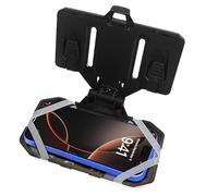 ENNSOO Molle Phone Holder, Plate Carrier Phone Mount with Foldable Navigation, Universal Tactical Phones Holder for Molle Plate Carrier, Compatible with Screen Size 4.7"-6.7" Phones, Black
