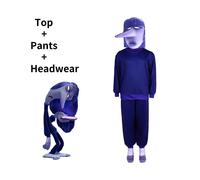 (Ennui, 160) Out Inside 2 Cosplay Costume Jumpsuit Anime Character Hallowmas Party Role Play