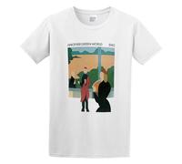 Eno Another Green World Casual Round Neck T Shirt White S