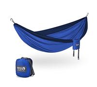 ENO, Eagles Nest Outfitters DoubleNest Lightweight Camping Hammock, 1 to 2 Person, Royal/Navy