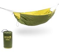 ENO Ember UnderQuilt - Protective and Warm Hammock Quilt with Recycled Synthetic Insulation - for Camping, Hiking, Backpacking, Festival, Travel, or The Beach - Evergreen