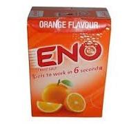 Eno Fruit Salt - Orange Flavor, 5 Gm Carton (Pack Of 30)