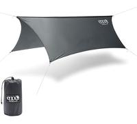 ENO Profly Rain Tarp Grey 70 Denier Rip Stop Nylon 1000 mm Pu Coating Six Point Guy System Double Stitched And Taped Seams Line Loc Guy Tensioners Weight 680 g Protection From The Elements