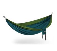 ENO SingleNest Hammock - Lightweight, 1 Person Portable Hammock - for Camping, Hiking, Backpacking, Travel, a Festival, or The Beach - Marine/Cedar