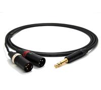 enoaudio Mogami 2534 Quad Y-Cable | Neutrik 6.3mm TRS - XLR male (L,R) | HiFi - 7.0 m