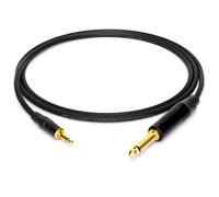 enoaudio Mogami 2893 High-Definition Eurorack Adapter Cable | Neutrik Gold 6.3mm TS - 3.5mm TS mono mini | HiFi - 7.0 m