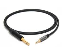 enoaudio Mogami 2893 Neglex HiFi Stereo Adapter Cable | Neutrik Gold 6,3mm TRS - Amphenol Gold 3.5 mm TRS Mini jack - 3.0 m