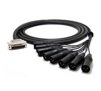 enoaudio Mogami 2932 8 Multicore Analog Snake Cable | D-Sub 25 - Neutrik XLR male | HiFi - 0.5 m