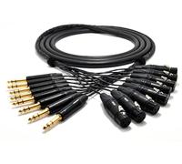 enoaudio Mogami 2932 8 Multicore Analog Snake Cable | Neutrik XLR female - 6.3mm TRS | HiFi - 3.0 m