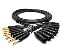 enoaudio Mogami 2932 8 Multicore Analog Snake Cable | Neutrik XLR male - 6.3mm TRS | HiFi - 0.5 m