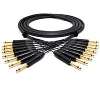 enoaudio Mogami 2932 8 Multicore Analog Snake Cable Unbalanced | Neutrik 6,3mm TS | HiFi - 5.0 m