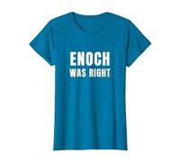 Enoch was Right Conservative Centre Right UK Politics T-Shirt, Women, Sapphire Blue, Medium