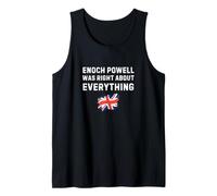 Enoch was Right Conservative Centre Right UK Politics Tank Top