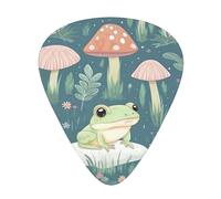 Enoki Mushroom Guitar Picks 12 Pcs, Acoustic Essential Thick And Thin Plectrums Students 0.46 0.96 0.71 M