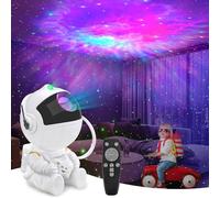 ENOKIK Astronaut Galaxy Star Projector, Starry Night Light with Remote Control, 360° Adjustable for Christmas, Birthdays, Valentine's Day