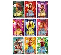 Enola Holmes 9 Books Collection Set (The Case of the Missing Marquess, The Case of the Left-Handed Lady, The Case of the Bizarre Bouquets, The Case of the Peculiar Pink Fan & 5 More)