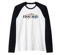 Enola Holmes - Floral Logo Raglan Baseball Tee