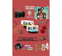Enola Holmes Notebook: 110 Lined Pages, 6" x 9" Journal with Glossy Cover for Kids, Teens & Adults