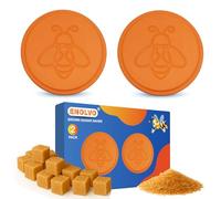 ENOLVO Terracotta Brown Sugar Saver- Brown Sugar Keeper Disc to Maintain Food Moisture in Storage Container - Terra Cotta Bear Softener Alternative (2)