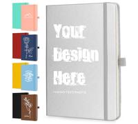 ENOMY A5 Personalised Notebook Custom Hardcover Executive Journal Daily Planner Work Notebook Customised with Logo Text Image Sliver