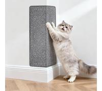 ENONCI Cat Scratcher Mat, Faux Sisal Cat Scratch Mats for Wall Corner, 60 x 30 CM Cat Scratching Pad, Furniture Protector for Indoor Cats to Protect Sofas & Walls