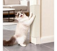 ENONCI Door Protector from Cat Scratching 19.6" x 7.8" Cat Wall Corner Scratcher, Anti Scratch Door Frame Furniture Protector for Indoor Cats