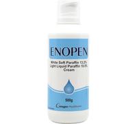 Enopen Cream 500g - Emollient Moisturising Cream with 13.2% White Soft Paraffin & 10.5% Light Liquid Paraffin for Dry Skin, Eczema, Dermatitis, Sensitive Skin & Baby Skin | SterlingSquare