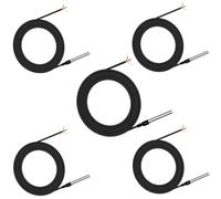 ENOPYO Temperature Sensor Temperature Cable for DS18B20 10 m Temperature Sensor, Stainless Steel Waterproof Probe, Compatible with Arduino, Raspberry Pi, Shelly Temperature Sensor and Addon, Includes