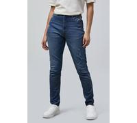 Enorsia 902 High Waisted Regular Jeans In Mid Blue Mid Blue