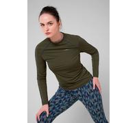 Enorsia Active Lightweight Long Sleeve T-Shirt In Green Green