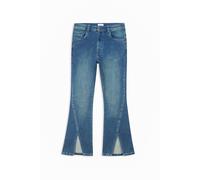 Enorsia Authentic Flare Jeans In Light Blue Light Blue
