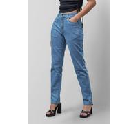 Enorsia Authentic High Waisted Regular Fit Jeans In Light Blue Light Blue