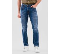 Enorsia Authentic Straight Leg Jeans - 36 - Deep Blue - 98.5% Cotton, 1.5% Spandex