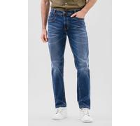 Enorsia Authentic Straight Leg Jeans - 38 - Deep Blue - 98.5% Cotton, 1.5% Spandex