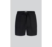 Enorsia Classic Cotton Stretch Slim Fit Hot Shorts In Black Black