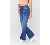 Enorsia Comfort Stretch Bootcut Jeans In Dark Blue Dark Blue