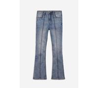 Enorsia Comfort Stretch Flare Jeans In Mid Blue Mid Blue