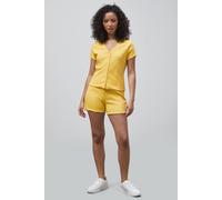 Enorsia Deep V-Neck Lounge Set In Yellow Yellow