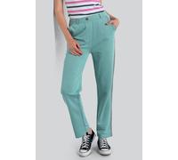 Enorsia Design Terry Trousers With Reflective Tape Detailing In Blue Blue