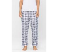Enorsia Geometric Printed Jersey Pyjamas In Grey Grey